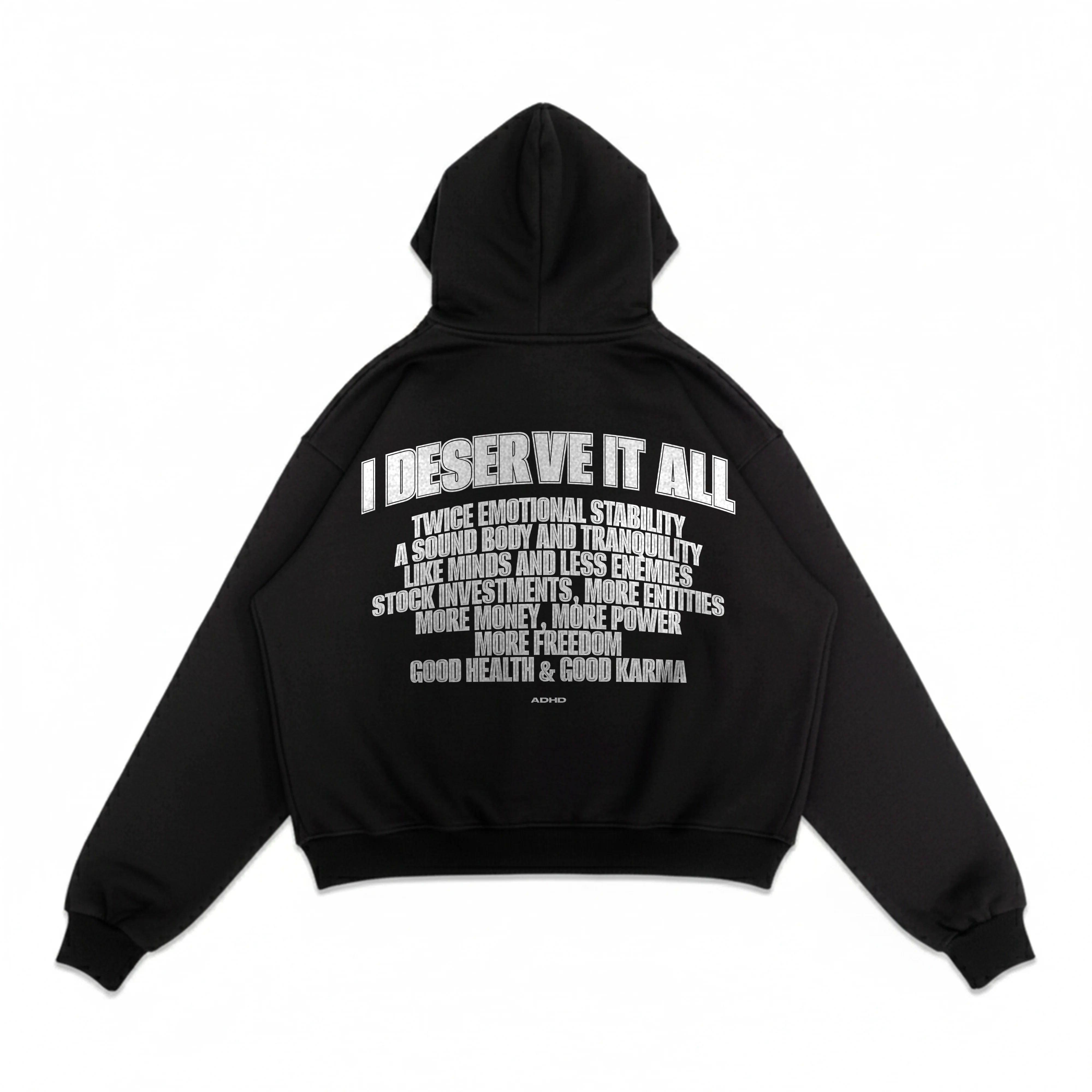 i deserve it all heavyweight oversized v2 hoodie - Image 4
