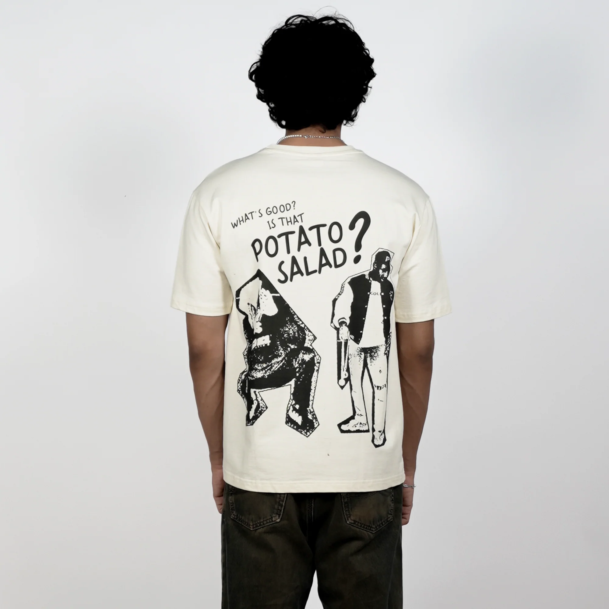 potato salad oversized tee - Image 4