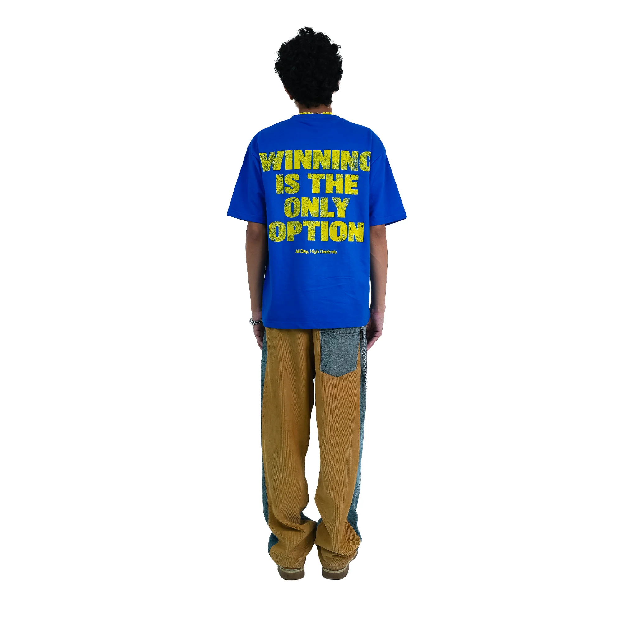 winning is the only option oversized tee - Image 3